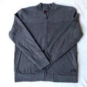 Ben Sherman Men’s Zip Knit Jacket-Size XL